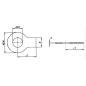 Preview: Washer with tab DIN 93
